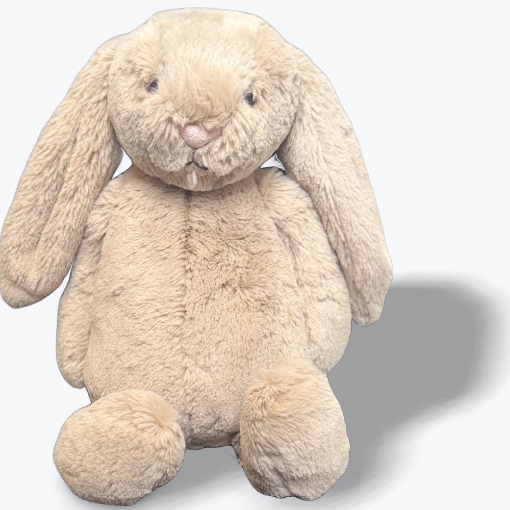 Jellycat Bashful Bunny Collectible  Plush Stuffed Animal Toy Large 12‎ inch